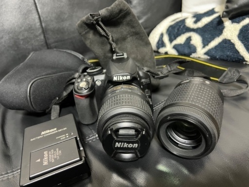 （最終値下げ）ネット相場より安いです！初心者の方是非！Nikon d3100 ダブルレンズ