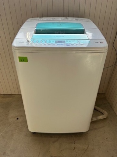 11  日立洗濯機