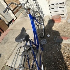 26インチ青自転車