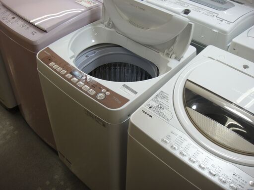 SHARP 7.0kg 洗濯機 ES-T712 2020年製 モノ市場半田店 119