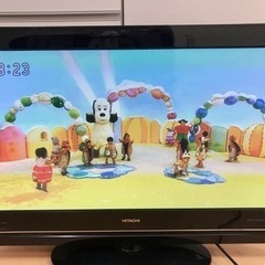 42型　日立　wooo 録画テレビ