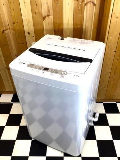 YAMADA HERB Relax 全自動洗濯機 YWM-T60A1 2019年製　6.0kg　ホワイト　住まい家電　1人～2人暮らし