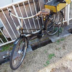 旧車のような商用自転車