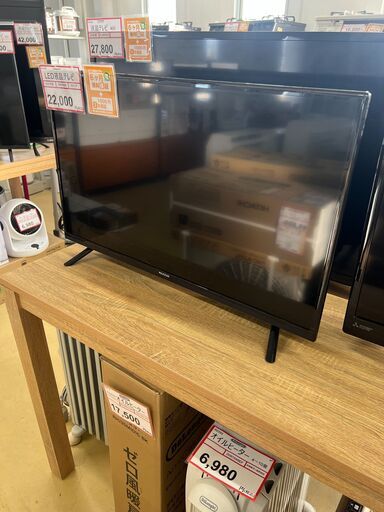 2021年製❕　テレビ探すなら「リサイクルR」❕ 32V❕ 動作確認・クリーニング済み❕ 購入後取り置きにも対応 ❕ 軽トラック無料貸し出し❕ R2406