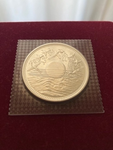天皇陛下御在位六十年記念 壱万円銀貨 昭和61年