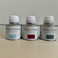cainz Whitt colors （水性ペンキ80ml）3個セット
