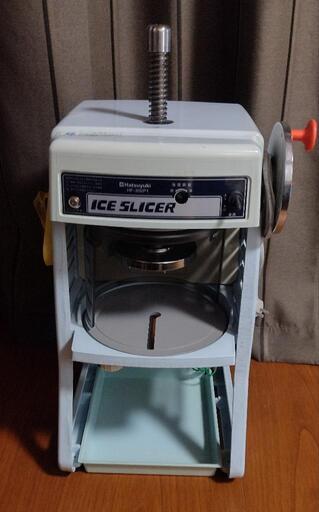 即日発送 美品 初雪 HF-300 ICE SLICER かき氷機 - 店舗用品