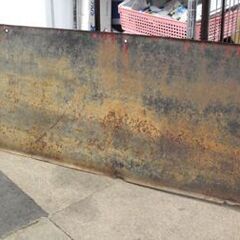 昭和レトロ ホーロー看板 東芝テレビ 幅181㎝ 縦45㎝ 当時物 琺瑯 札幌 東区 北20条店