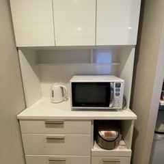 ニトリ　食器棚　中古　送料込み ナチュラルテイストのスリム食器棚 (WW) | ニトリネット【公式】 家具