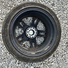 17インチタイヤ、セット純正アルミホイール付き