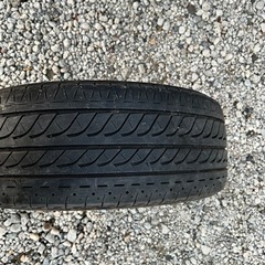 17インチタイヤ、セット純正アルミホイール付き