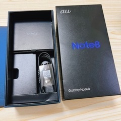 Galaxy Note 8 Black 64 GB au