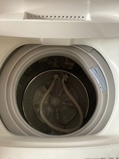 ☆中古￥8,800！【会員価格￥8,800】Haier　4.5kg洗濯機　家電　2019年製　AT-WM45B型　幅53cmｘ奥行50cmｘ高さ89cm　【BB101】