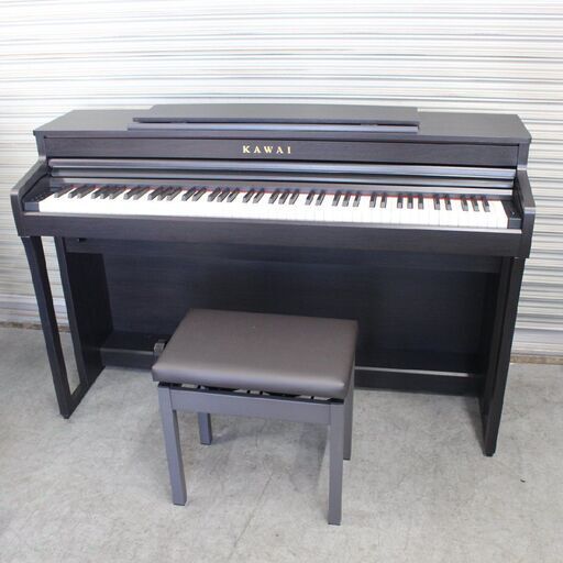 T745) 【美品・高年式】カワイ 電2子ピアノ 2022年製 Concert Artist CA49R 88鍵 全19音色 椅子付き 録音機能 楽器KAWAI 直取り/自社配送限