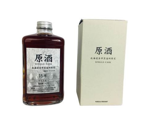 NIKKA　原酒　北海道余市蒸留所　15年　シングルカスク　ウイスキー　未開栓　500ml