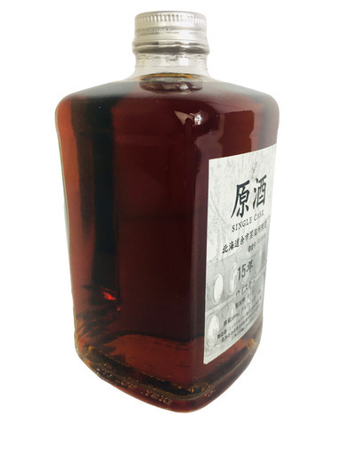 NIKKA　原酒　北海道余市蒸留所　15年　シングルカスク　ウイスキー　未開栓　500ml