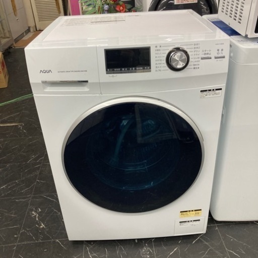 アクア AQW-FV800E ドラム式全自動洗濯機 8.0kg 2019年製