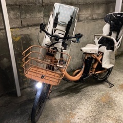 ３人乗り　電動自転車　Bikke