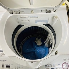 超お得☆シャープ 洗濯乾燥機 ES-TX820 ピンク