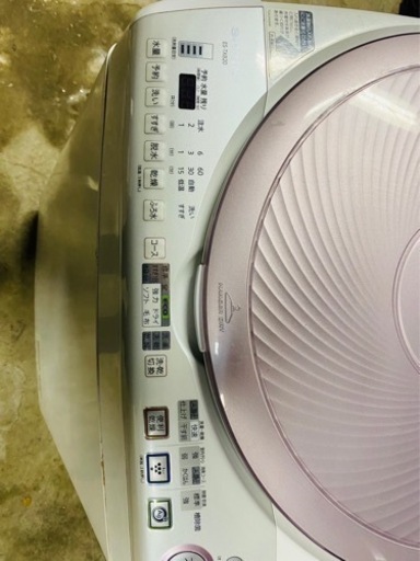 週末限定値下げ SHARP 洗濯乾燥機 ES-TX820 プラズマクラスター