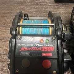 ミヤエポック電動リール3点セット 通電確認できないです