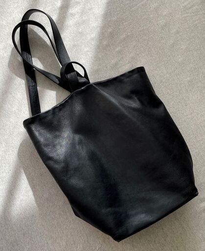 【Aeta アエタ】RUCKSACK 2WAY レザー黒 本革
