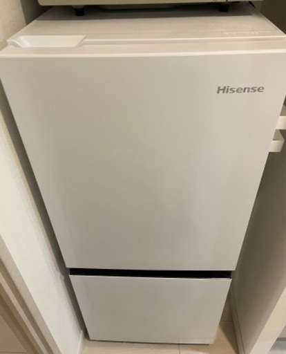 冷蔵庫　135L　Hisense 一人暮らしサイズ