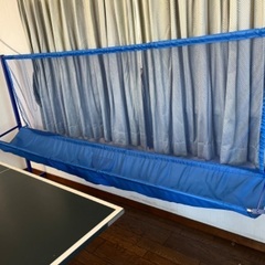 三英SANEI卓球台、卓球台用集球ネット、ボール大量