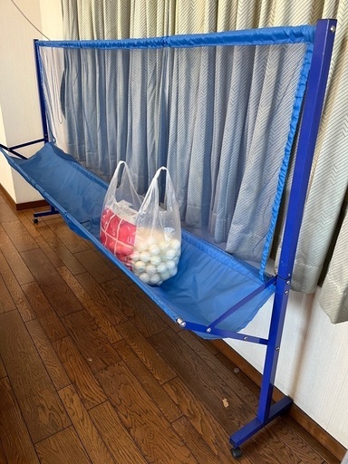 三英SANEI卓球台、卓球台用集球ネット、ボール大量 節約 