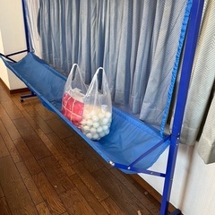 三英SANEI卓球台、卓球台用集球ネット、ボール大量