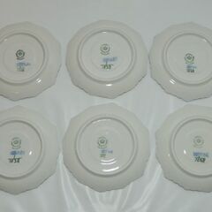 Royal Copenhagen☆ロイヤル コペンハーゲン ブルーフルーテッド フルレース カップ＆ソーサー デミタスカップ 6客