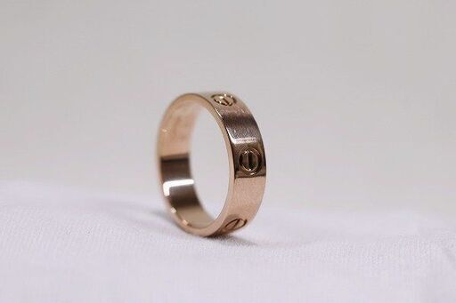苫小牧バナナ】◇USED◇Cartier/カルティエ LOVEリング #60 20号 Au750