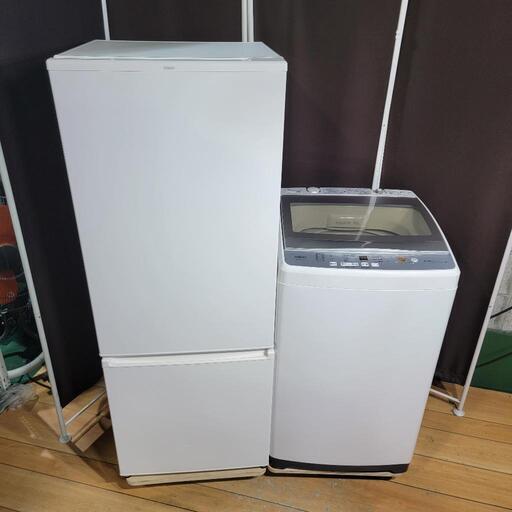 ‍♂️h050301売約済み‼️設置まで無料‼️2人暮らしでも余裕の大容量ペア✨AQUA 家電セット