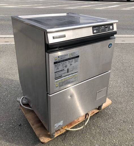 ■ 中古品 ホシザキ 業務用 食器洗浄機 JWE-400TUA3 2014年製 三相２００V 600 × 600 × 830 厨房 動作問題なし■