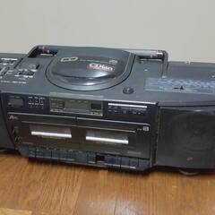 SANYO RC-X70 ラジカセ CD ダブルデッキ ラジオ　...