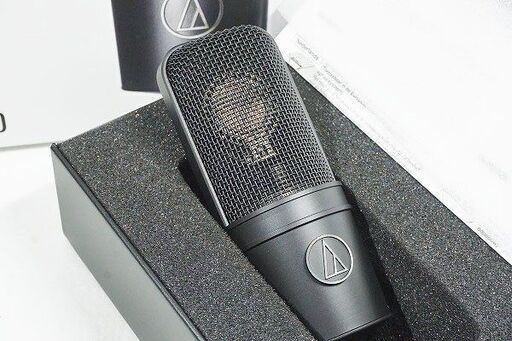 【苫小牧バナナ】極美品☆audio-technica/オーディオテクニカ AT4040 コンデンサーマイク 付属充実♪