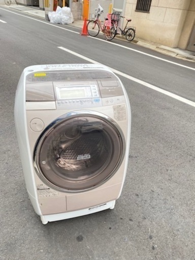 日立ドラム洗濯機乾燥機付き　10キロ　乾燥　6キロ大阪市内配達設置無料保証有り