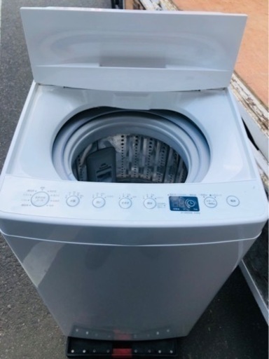 配送可能　2020年式　TAGlabel by amadana タグレーベル バイ アマダナ 全自動洗濯機 AT-WM45B（WH） ホワイト 洗濯4.5kg