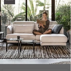 アルモニア　ホワイト　ソファ　ほぼ未使用☆