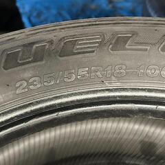 🌞235/55R18⭐工賃込み！NX、RAV4、ハリアー、ヴァンガード等に！DUELER！BRIDGESTONE製サマータイヤ入荷しました🌞