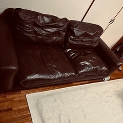 【商談中】定価10万以上 革製ソファ 