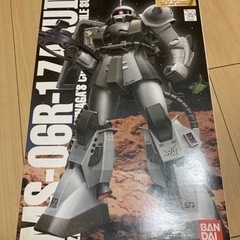 【売れました】プラモデル MG ザク2 シン・マツナガ大尉機　未...