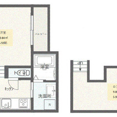 🔴東区東野1丁目 築3年1K＋ロフト🔴引越し補助金プレゼント🔴初期費用無料‼️🔴1ヶ月フリーレント‼️🔴お気軽にお問い合わせ下さい‼️の画像