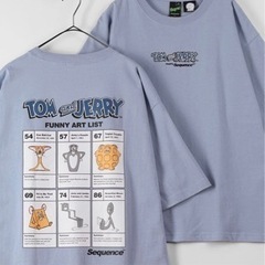 トムとジェリー オーバーサイズ Tシャツ XL 2枚セット