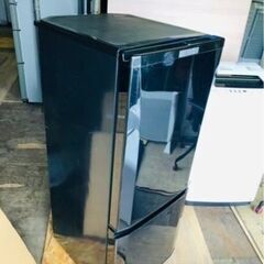 配送可能　三菱電機 MITSUBISHI ELECTRIC MR-P15Z-B [冷蔵庫 （146L 右開き） 2ドア サファイアブラック] 
