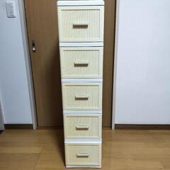 【決まりました】5段収納引き出し　ランドリー　キッチン隙間収納