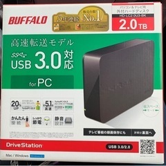BUFFALO テレビ・レコーダー録画用外付けHDD