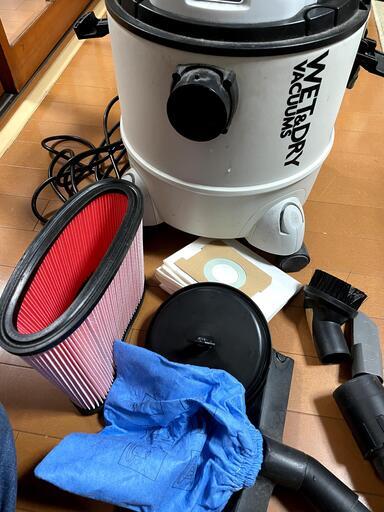 乾湿両用掃除機