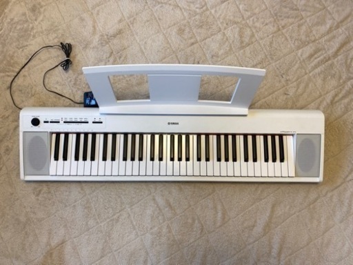 YAMAHA piaggero NP-12WH 電子キーボード