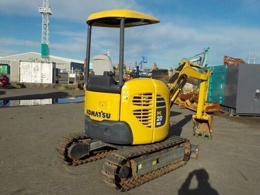 PC20MR-3　1054時間　2013年製　コマツ　KOMATSU　ミニ油圧ショベル　ミニバックホー